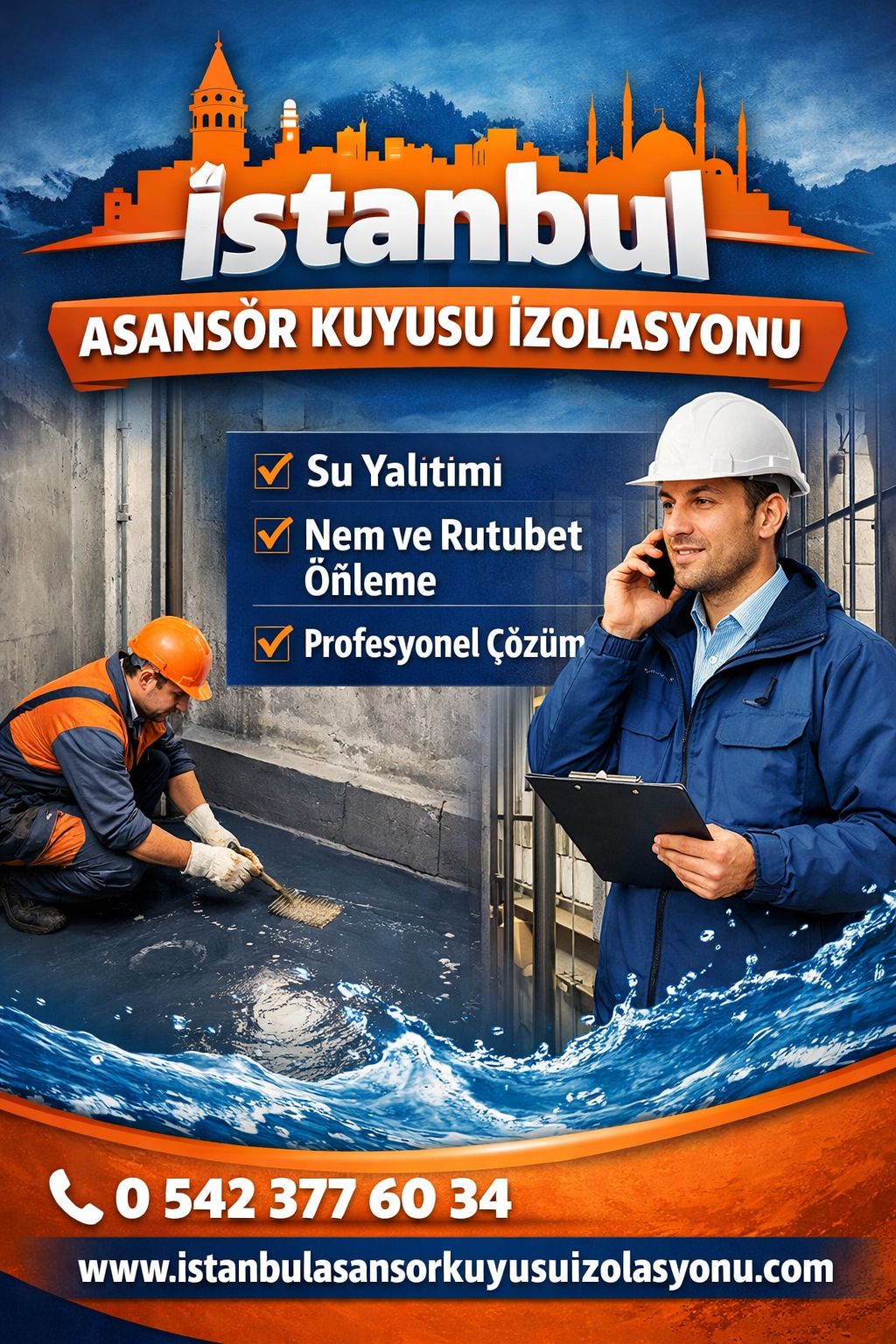 İstanbul Asansör Kuyusu İzolasyon Uzmanı